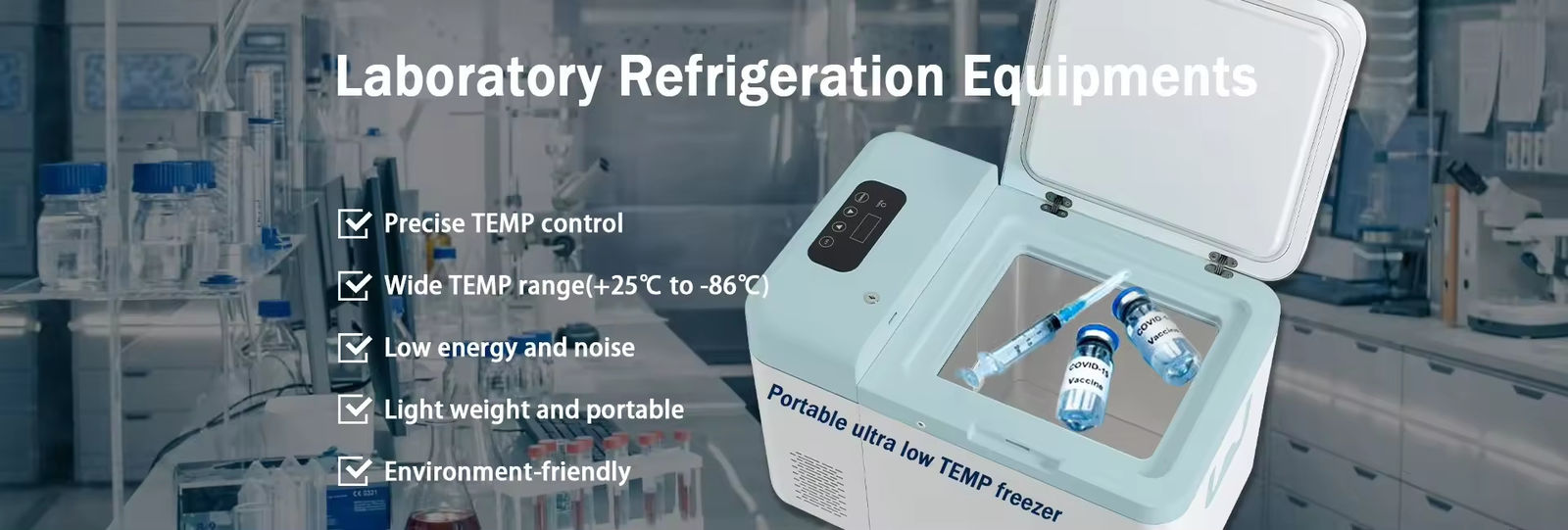 Portable Ultra Low Temperature Freezer