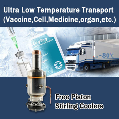 ALL Climate Types 120K Stirling Cryocooler Deep Fast Cooling with Helium Refrigerant