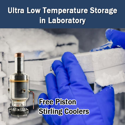 ALL Climate Types 120K Stirling Cryocooler Deep Fast Cooling with Helium Refrigerant