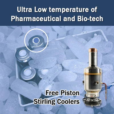 ALL Climate Types 120K Stirling Cryocooler Deep Fast Cooling with Helium Refrigerant