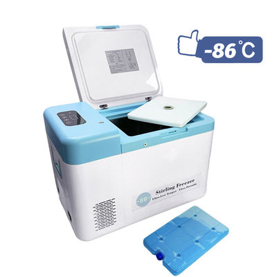 Defrostable Single-Temperature Desktop Freezer with Stirling Technology Under Table