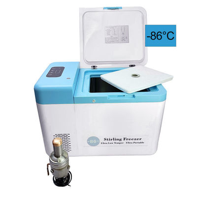 17.5KG Net Weight Portable -86c Stirling Cooler Mini Fridge for Medicine by Refport