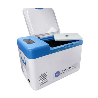 Vaccine Lab Ultra Low Temperature Freezer 25L -86C/-112F AC 100V to 240V DC 12V to 24V