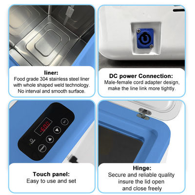 Advanced -86C -122.8F Ultra Low Temperature Freezer with Free Piston Stirling Cooler