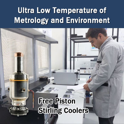 Stirling Cooling System Free Piston Cooler -130C Compressor 24V for Single-Temperature