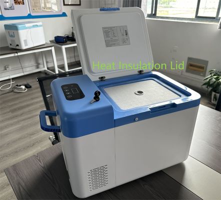 100V to 240V 12V/24V Mini Fridge 25L Portable Ultra Low Temperature Freezer -60 Degree