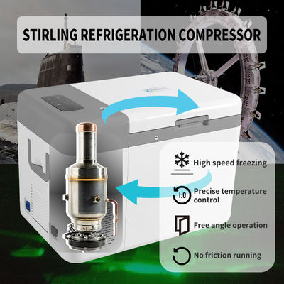 Easy Transport Lab Refrigerator with ±1C Temperature Control and Under Table Freezer
