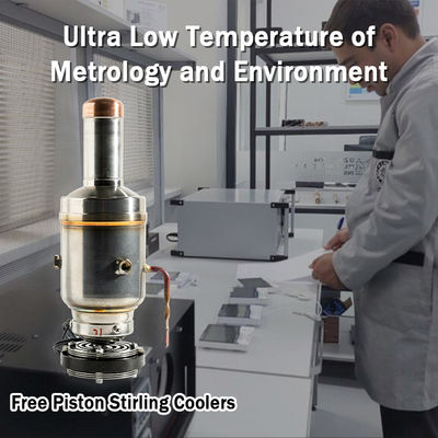 12V/24V/110V-240V Voltage Free-Piston Stirling Cooler for Ultra Low Temperature -130C