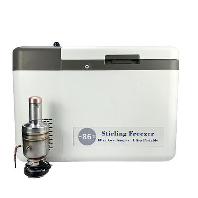Portable Vaccine Ultra Low Temperature Stirling Freezer -80C for Medical Transportation