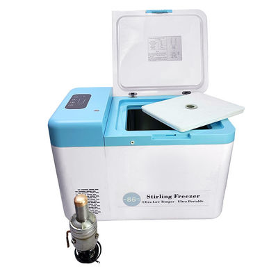 Free Piston Stirling Cooler Laboratory Portable Compact ULT Deep Freezer -86C 12V/24V