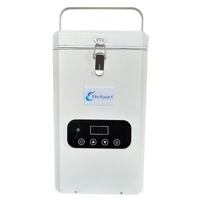 Portable -120C Mini Lab 2L Medical Transfer Freezer with Stirling Cooling System
