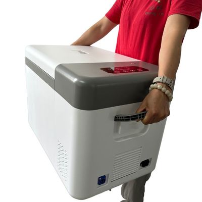 Solar Mini Freezer Portable -25C to -45C Temperature 25L Volume for Ultra Low Temp