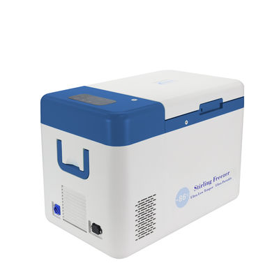 25L Portable Mini -86 Degree Ultra Low Temperature Stirling Freezer For Lab 1 17.5KG