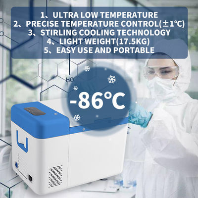 Multifunction Portable -86C Vaccine Storage and Transport Freezer for ALL Climates