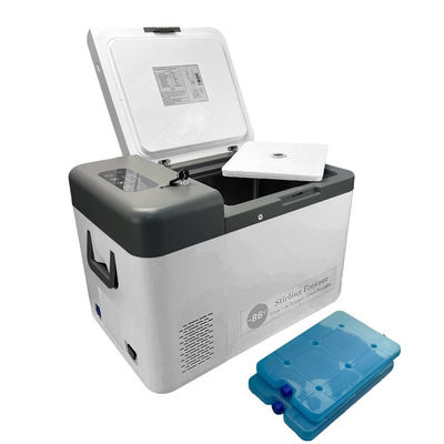 25L -86 Portable Ultra Low Temperature Medical Laboratory Sample Storage Transfer Stirling Freezer