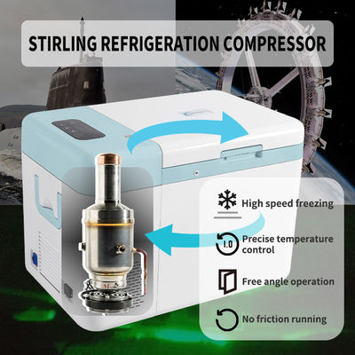 Stirling Cooler Laboratory Refrigerator Freezer 40 To -80 Degree Ultra Low Medical Freezer