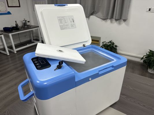 25L Ultra Low Temperature Compact Stirling Freezer Transfer ULT Freezer Defrost Manul