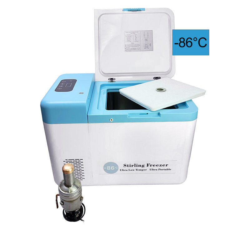 17.5KG Net Weight Portable -86c Stirling Cooler Mini Fridge for Medicine by Refport