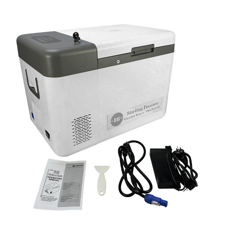 Portable 25L Ultra Low Temperature Vaccine Transport Freezer -86C for Medical Systems